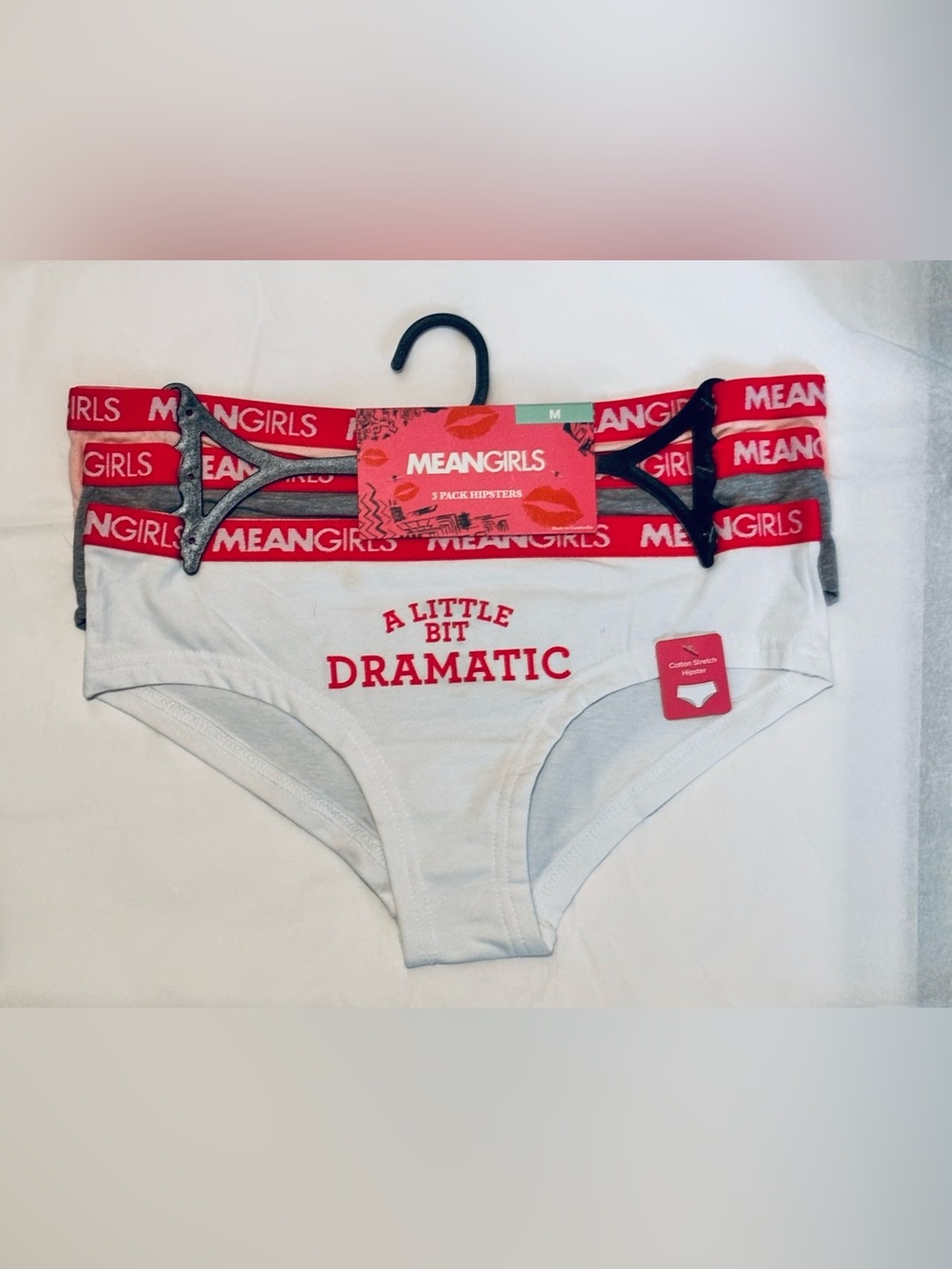 Mean Girls Themed 3-Pack of Women’s Hipster Underwear
